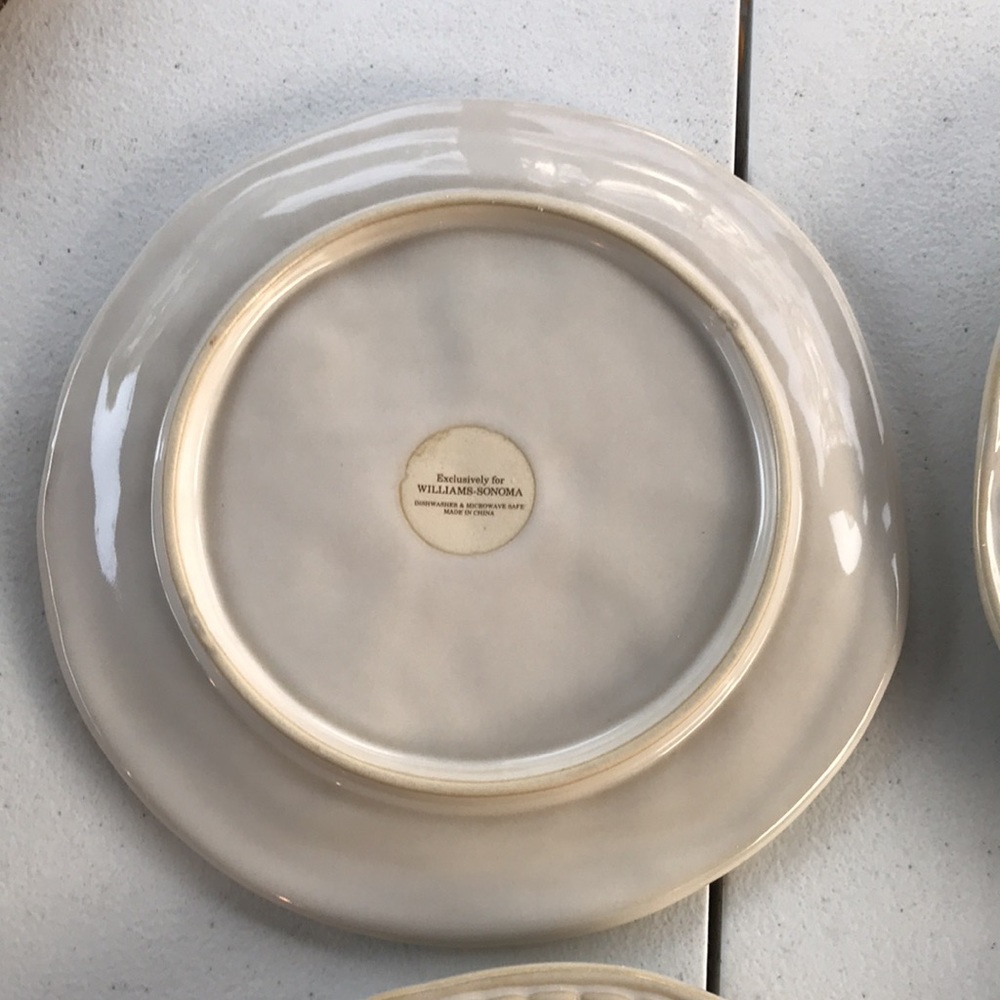 Williams Sonoma Snowman ⛄️ salad plates - Picture 3 of 6